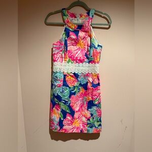 Lilly Pulitzer mint condition country club racer back classic dress